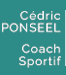 Cédric Ponseel, coach sportif